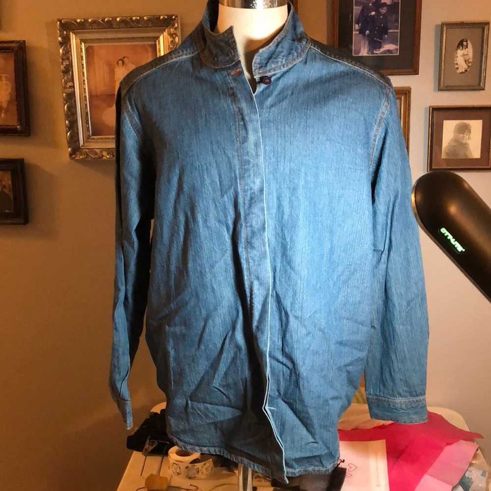 Denim shirt size 2X
